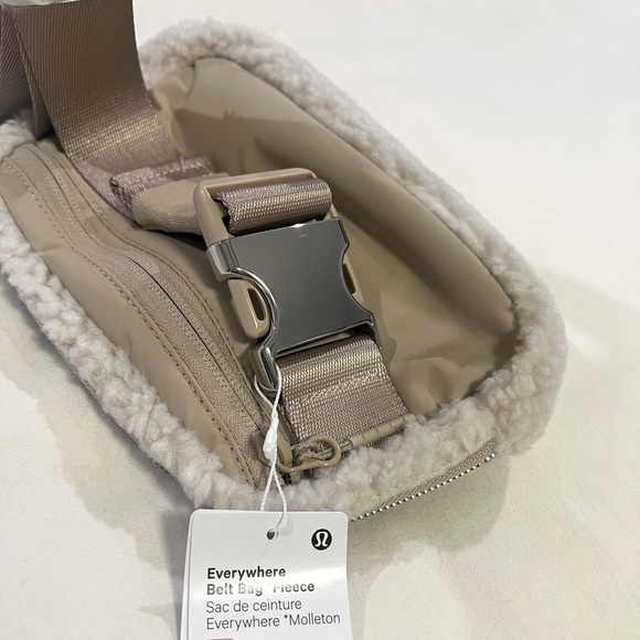 BRAND NEW LULU LEMON FLEECE EBB - Ivory/Trench - Picture 8 of 9